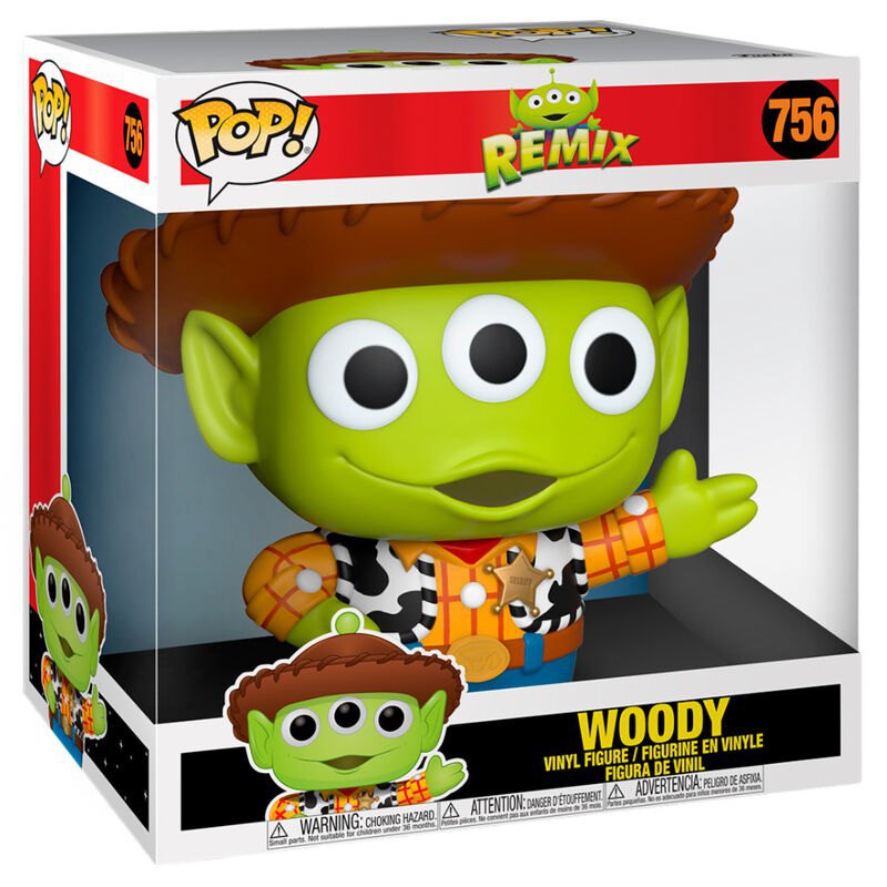 Funko フィギュア Disney Pixar Alien Remix Woody 25 Cm