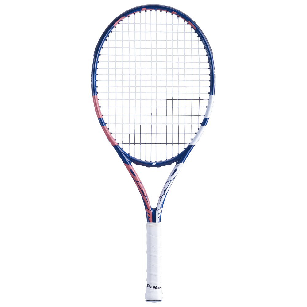 Babolat Drive Lite Tennis Raqcuet Blue White Strung with Cover FREE SHIPPING 