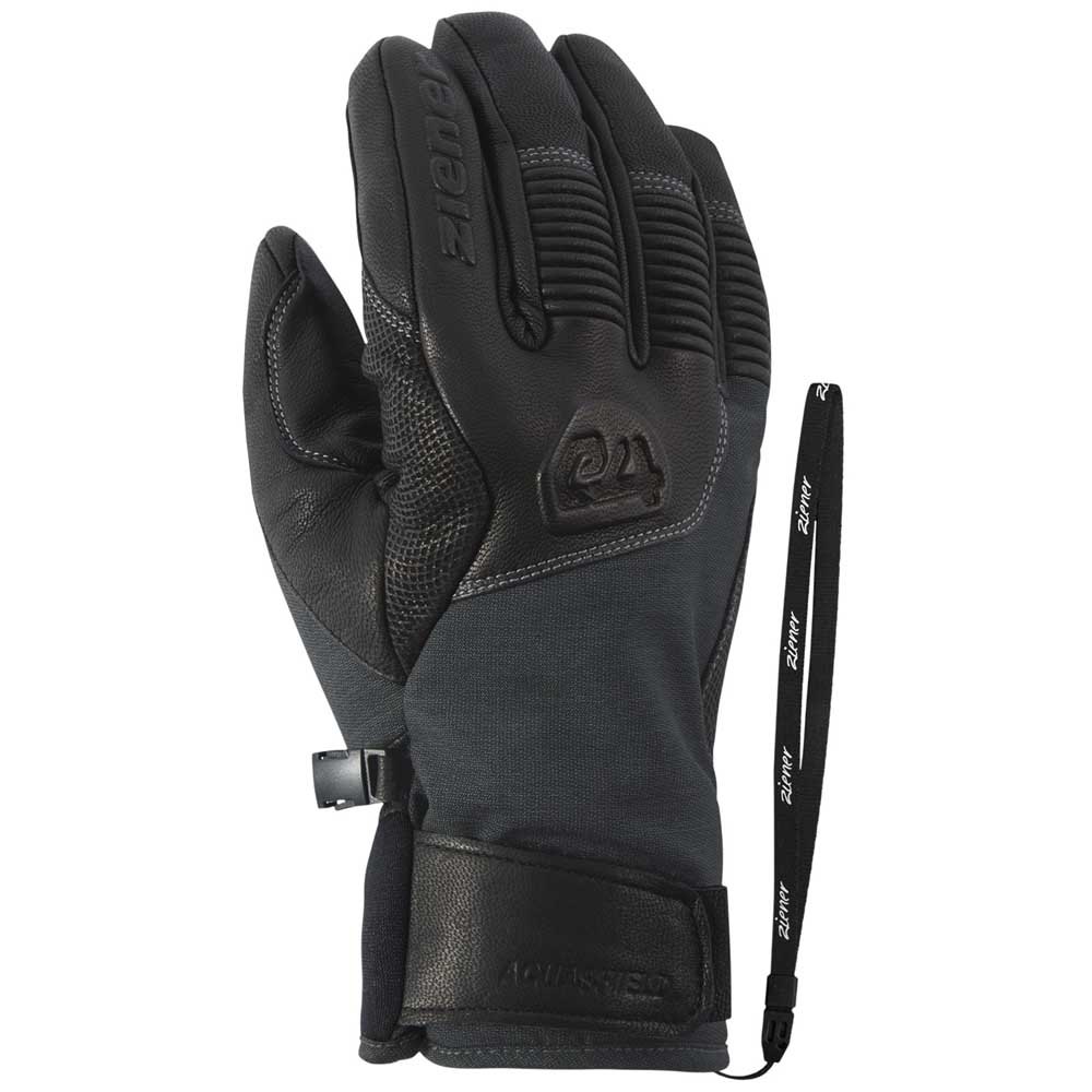 Ziener Ganzenberg AS AW Gloves Black | Snowinn | 
