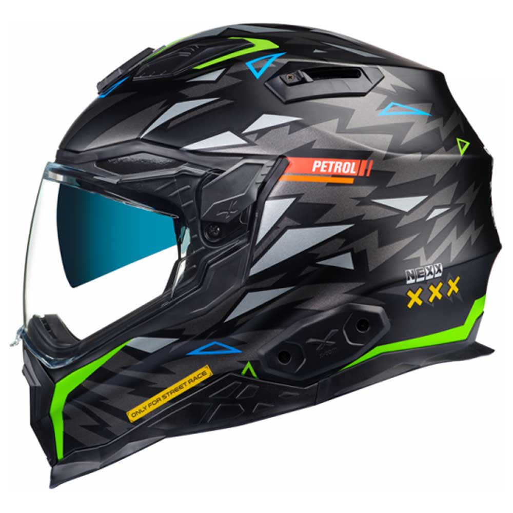 Nexx フルフェイスヘルメット X.WST 2 Rockcity 黒| Motardinn