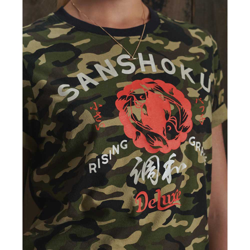 Superdry Rising Sun T-shirt med korta ärmar