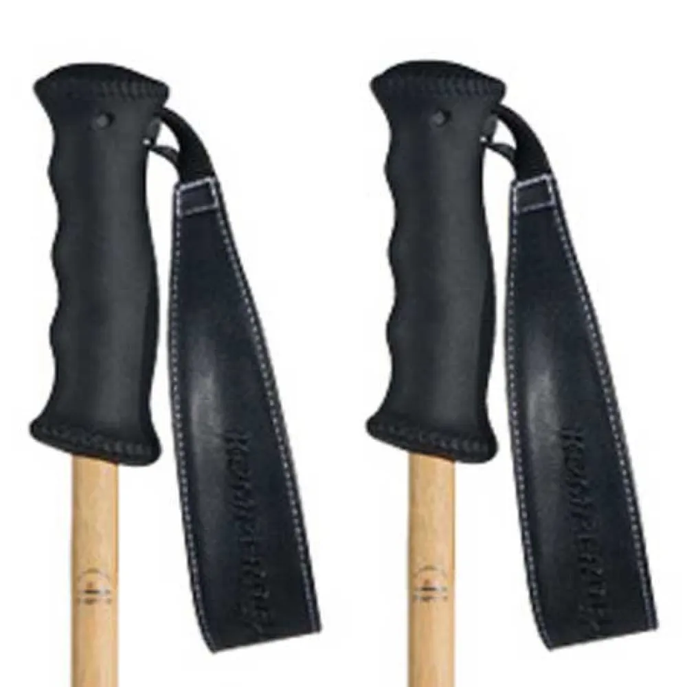 Komperdell Carbon Cloud Bamboo poles Golden | Snowinn