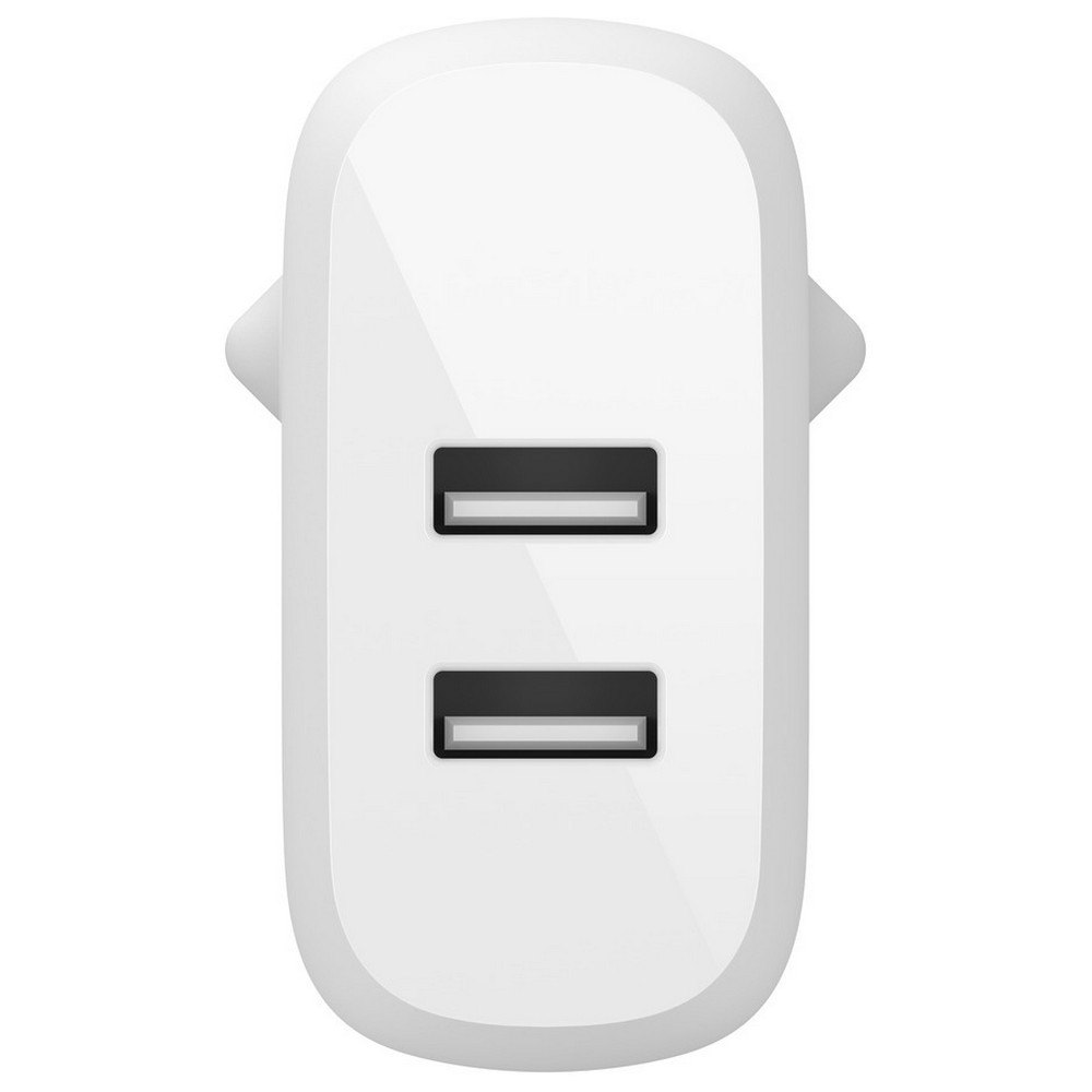 Belkin Cargador Doble USB-A 24W+Cable Lightning USB-A 1 m