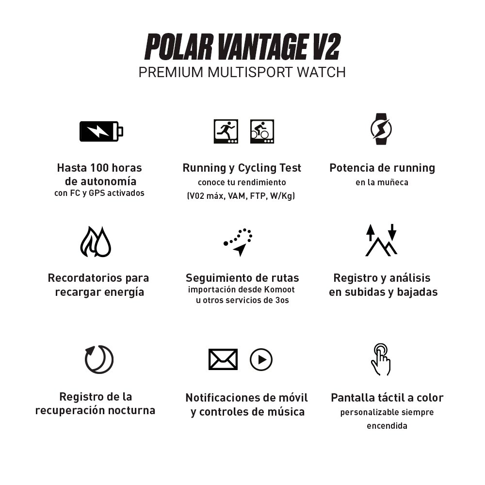 Polar Montre Vantage V2 HR