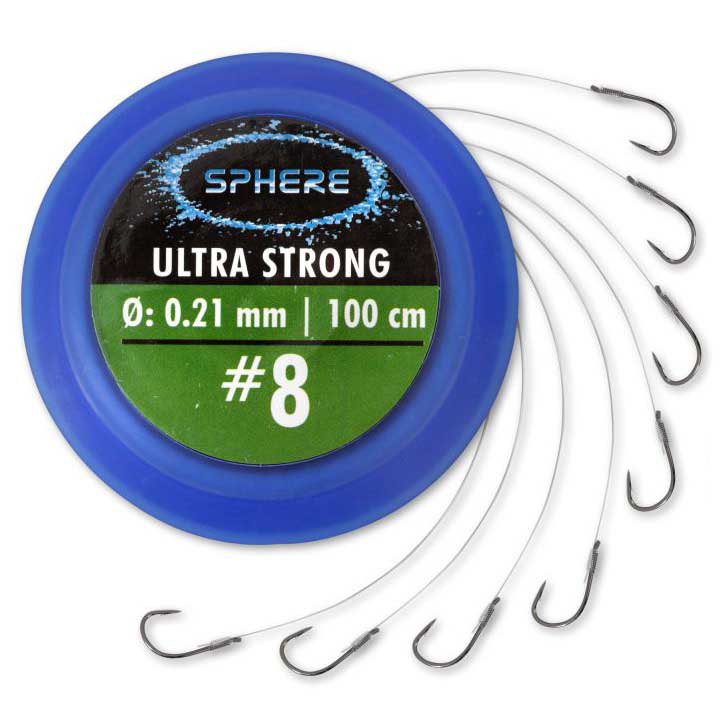Browning Browning Sphere Ultra Strong Haken 8Stück Vorfach 100cm 