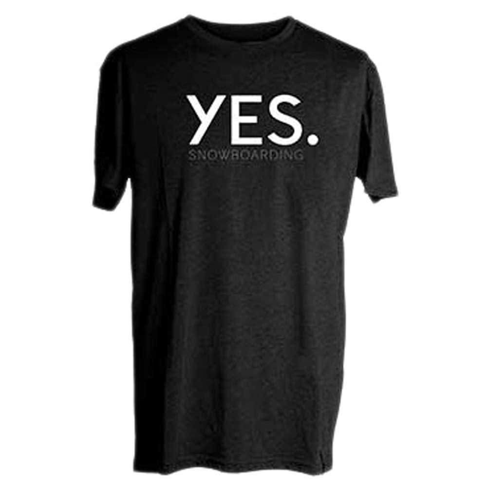 yes.-logo-kortarmet-t-skjorte