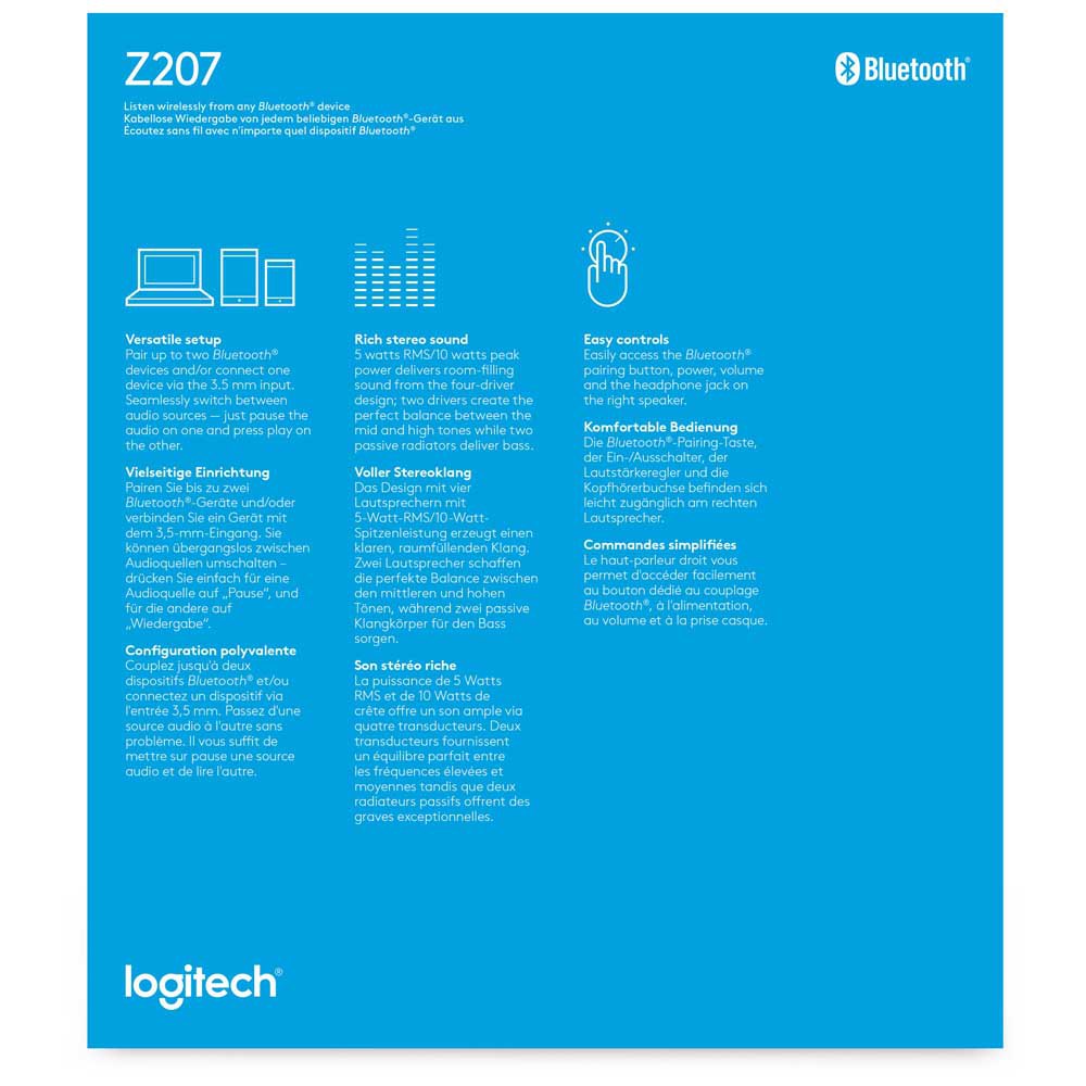 Logitech スピーカー Z207 Bluetooth
