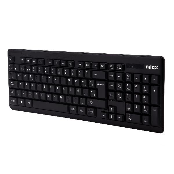 Nilox NXKMWE0001 Trådløst tastatur og mus