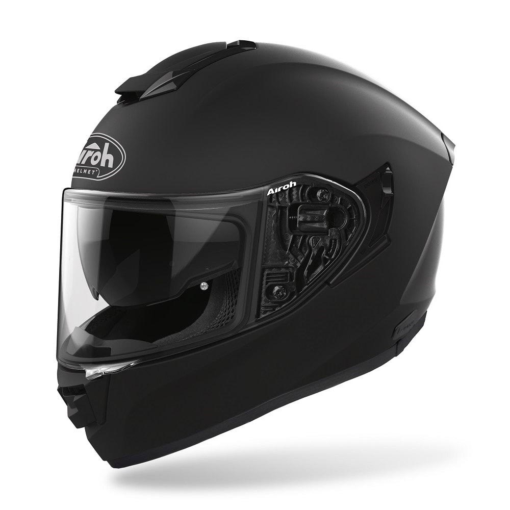 Airoh Casco Integral Fibra Moto Airoh St-501 Negro Mate Talla M Black Matt Helmet 
