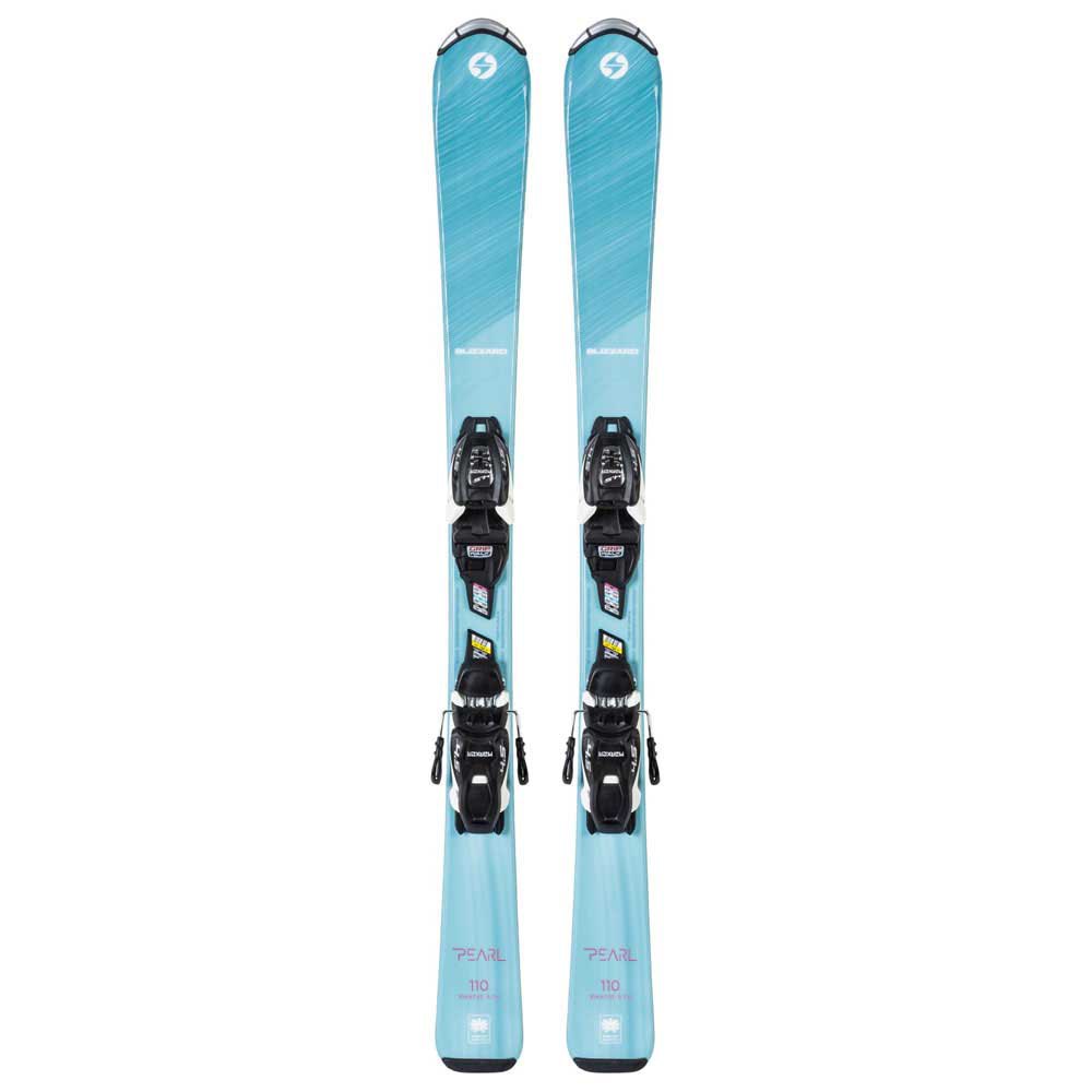 Blizzard Pearl 70-90+FDT 4.5 Junior Alpine Skis