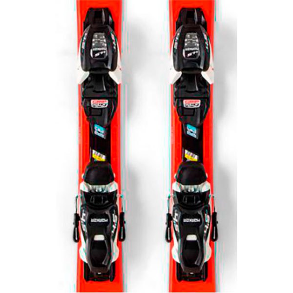 110 Blizzard 8A0096ME001 Junior Brahma JR 7.0 Red Skis with FDT JR 7 Bindings 