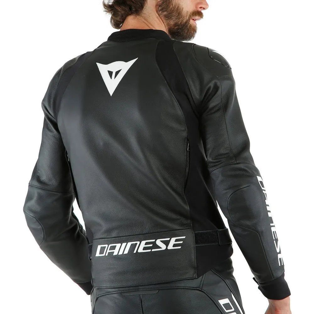 Dainese Sport Pro leather jacket Black | Motardinn