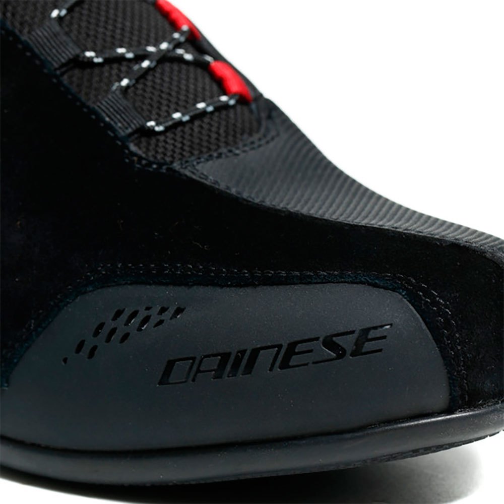 Dainese Chaussures Moto Dainese Energyca Wp Noir Rouge Black Impérmeable 