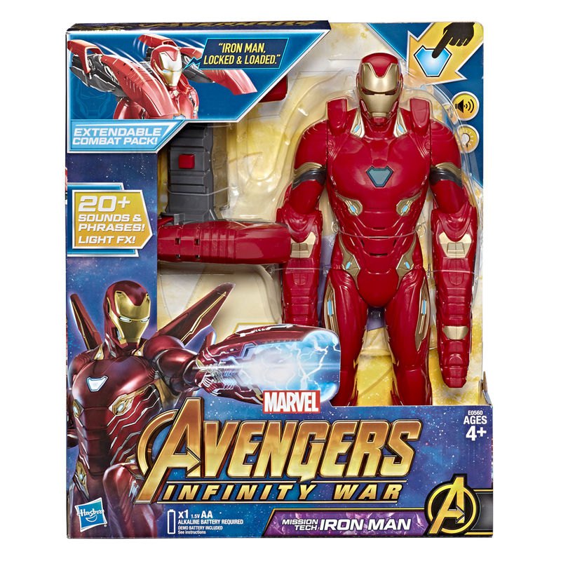 Marvel Figuras Iron Man Infinity War Marvel Multicolor