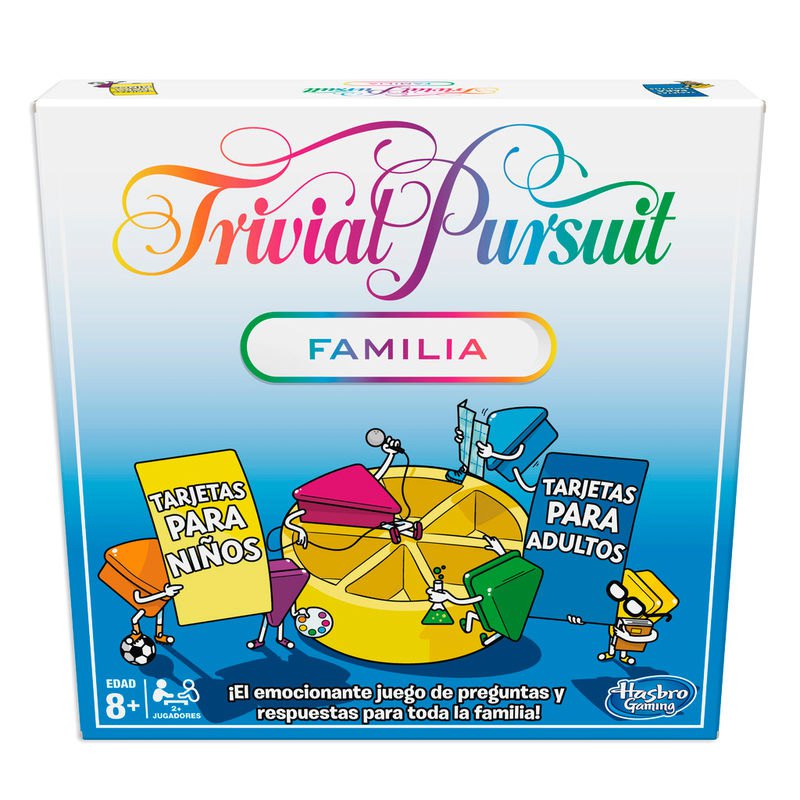 Hasbro Trivial Pursuit Family Spanish Board Game