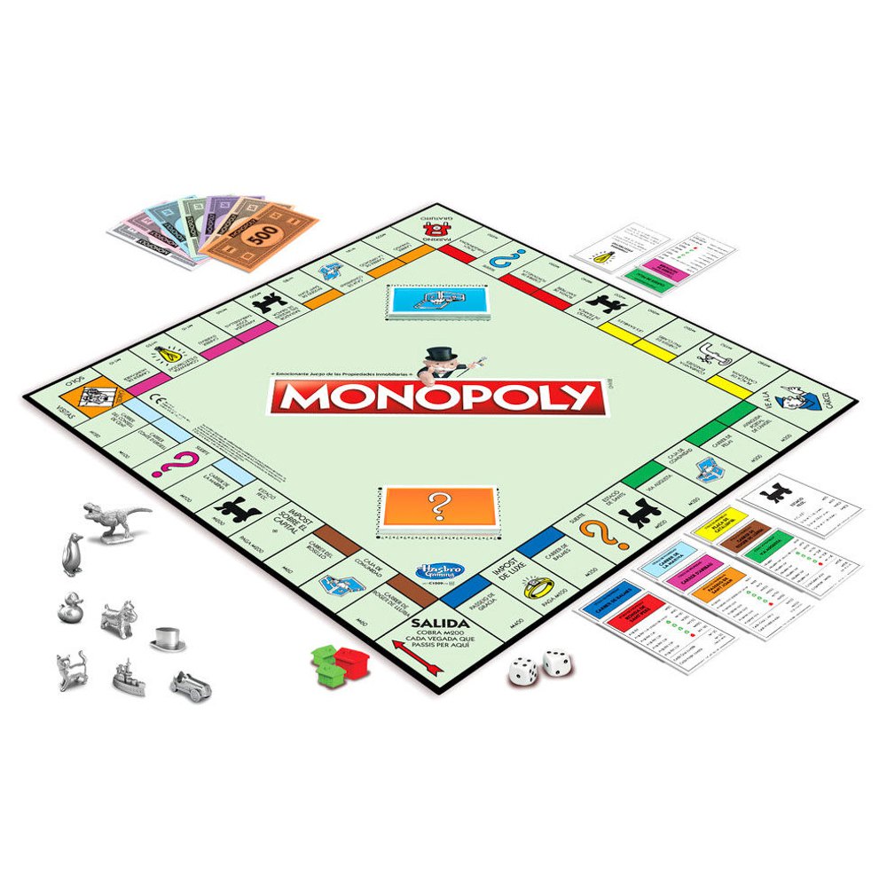 Monopoly Klassisk Upplaga Spanskt Brädspel Barcelona