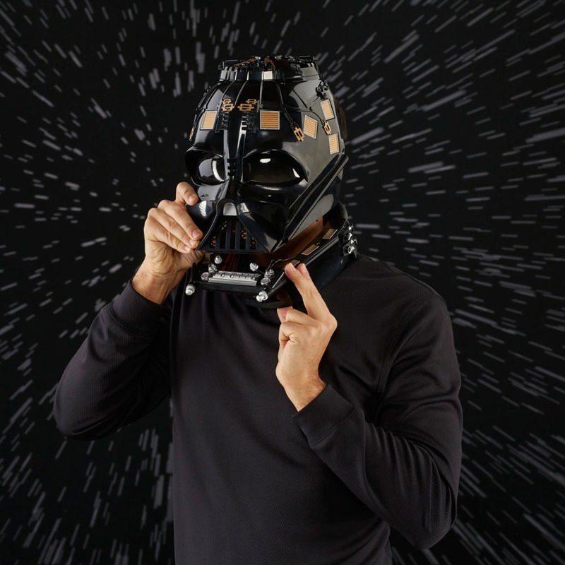 aleación he equivocado mesa Star wars Electronic Helmet Premium Darth Vader Star Wars Black| Techinn