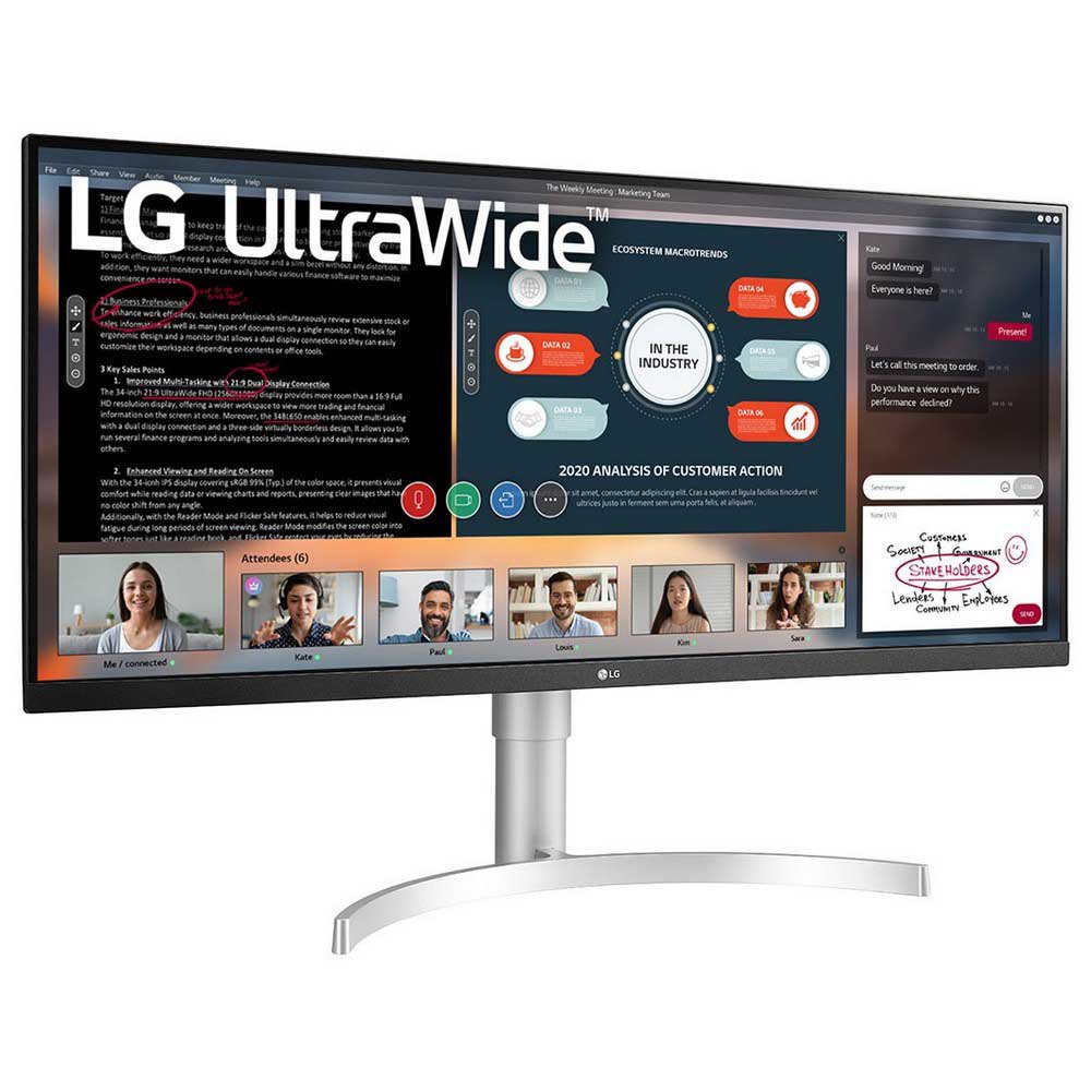 LG Monitor 34WN650-W 34´´