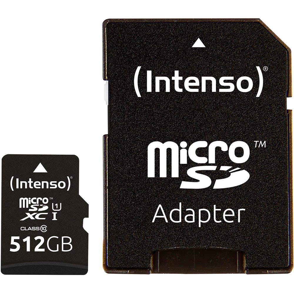Intenso Tarjeta Memoria Micro SDXC 512GB 10 UHS-I Negro| Techinn