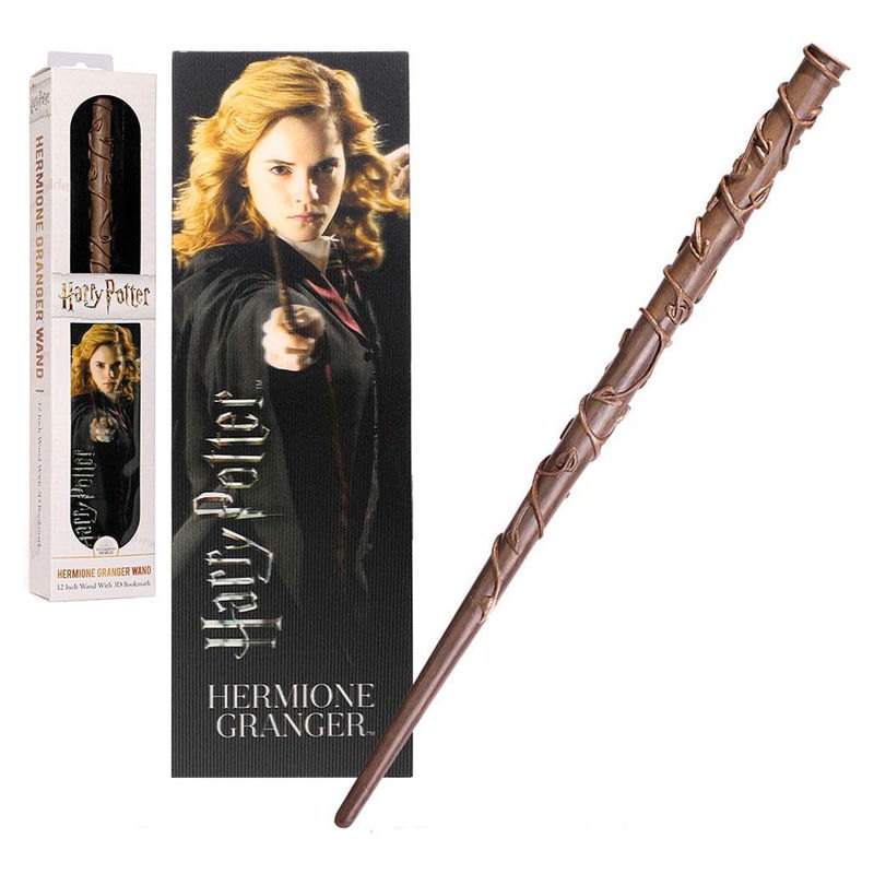 Hermione Granger Zauberstab Stift und Lesezeichen Geschenkset Hogwarts Nobel 