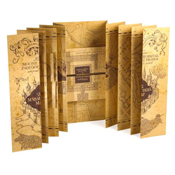 Noble Collection Harry Potter Carte du maraudeur neuf 