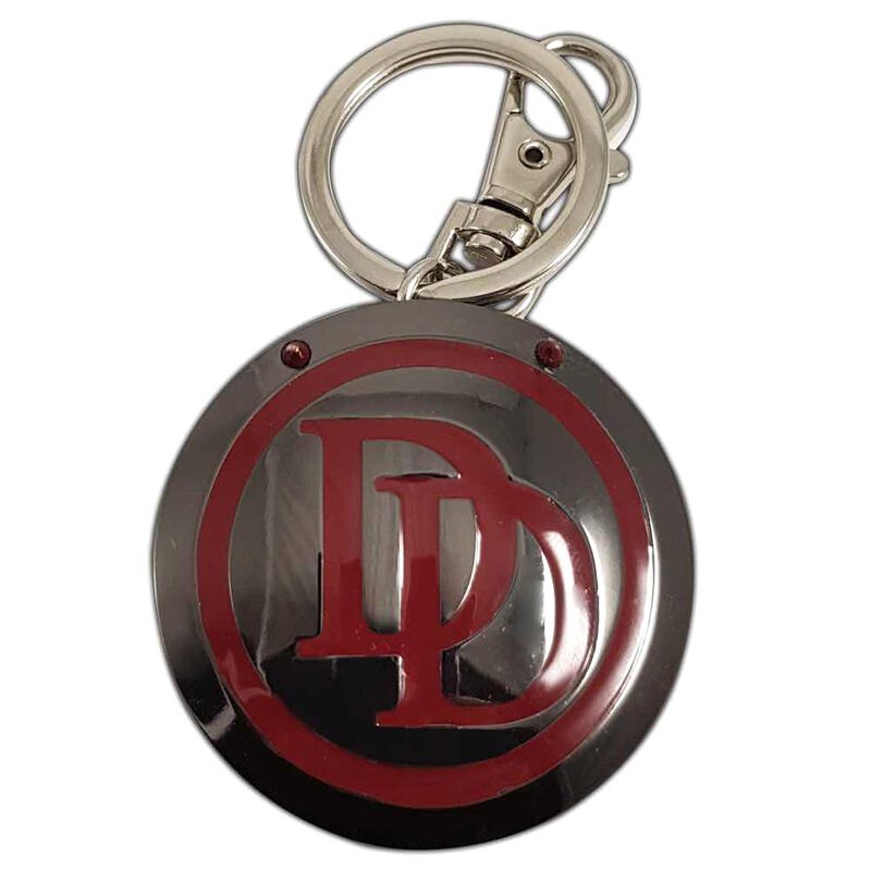 Marvel Superhero Daredevil Design Logo Alloy Keychain Key Chains Keyfob Keyring 
