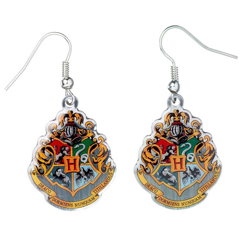 The carat shop Harry Potter Hogwarts Crest Earrings