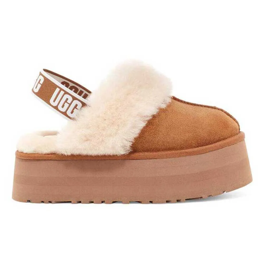 Ugg Funkette hausschuhe Braun | Dressinn