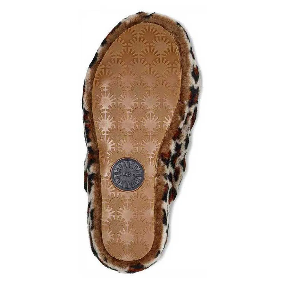 Ugg Pantuflas Fluff Yeah Leopard | Dressinn