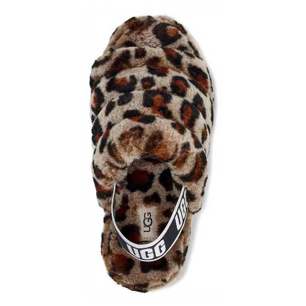 Ugg Pantuflas Fluff Yeah Leopard | Dressinn