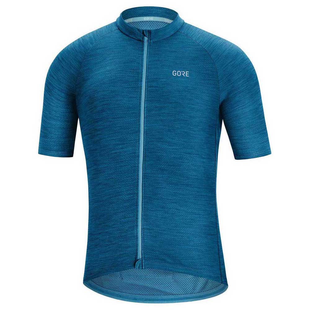 Gore cycling top small blue Jersey ladies uk 8/10 t-shirt tee bike womens 