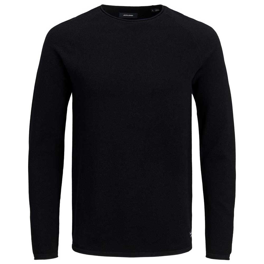 slaaf Verschrikkelijk sticker Jack & jones Hill Knit Sweater Black | Dressinn