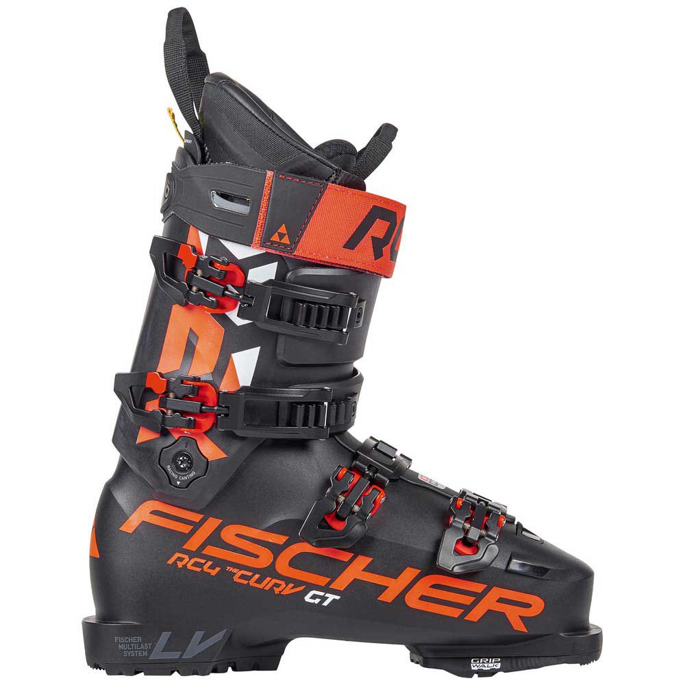 Fischer RC4 The Curv GT 120 Vacuum Walk Alpine Ski Boots Black 