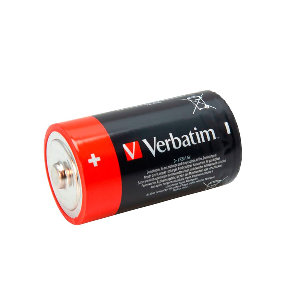 Verbatim 1x2 Mono D LR 20 49923 Mono D LR 20 49923 Batterier