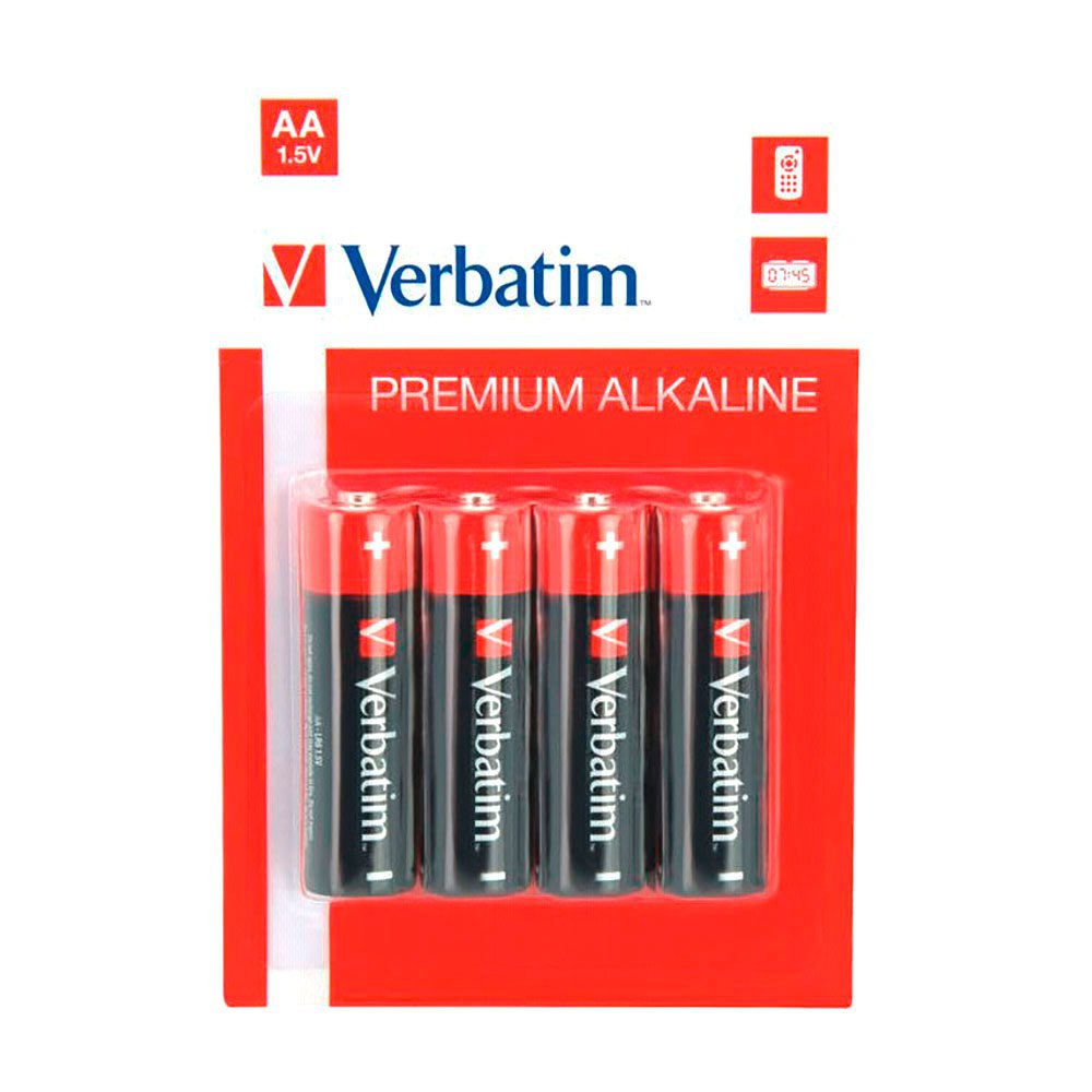 verbatim-batterier-1x4-mignon-aa-lr6