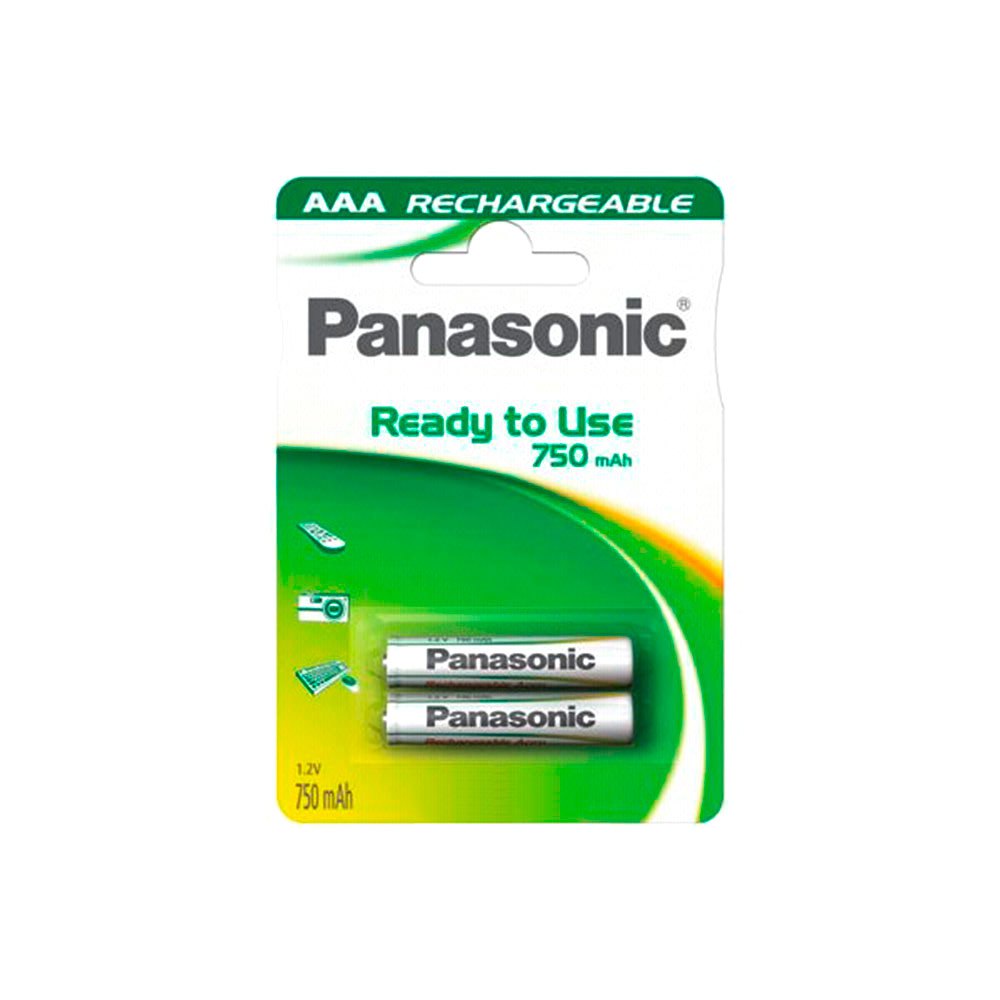 Panasonic 1x2 NiMH Micro AAA 750mAh Gotowe Do Użycia Baterie
