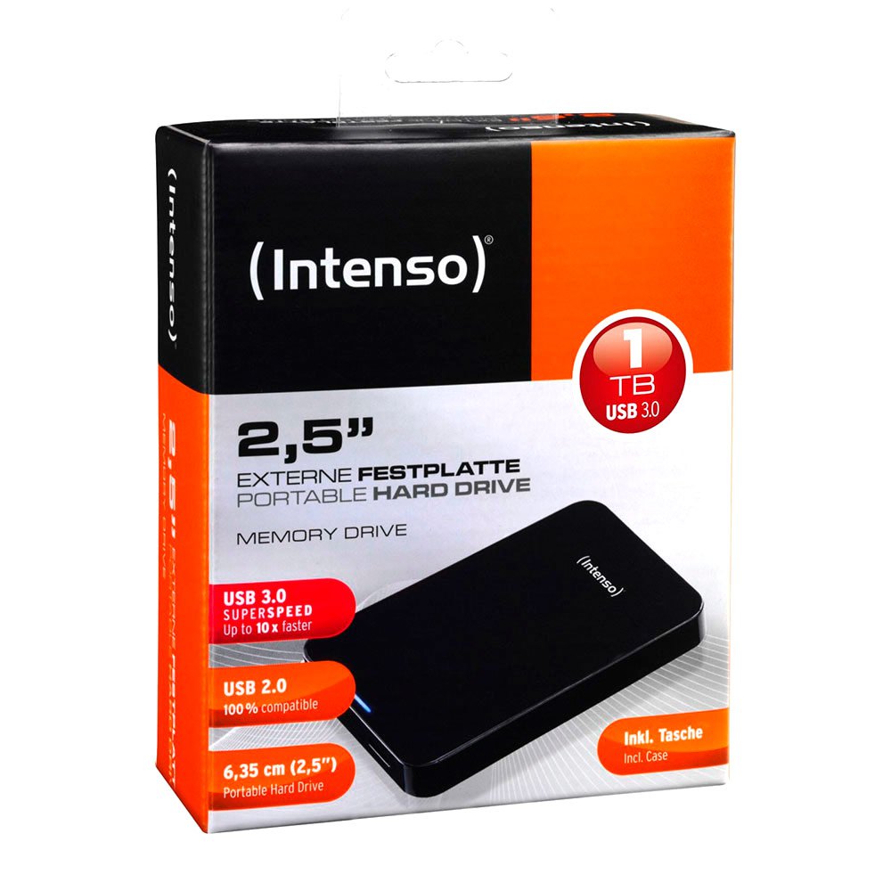 Intenso Memory Drive 2.5 USB 3.0 With Bag 1TB Zewnętrzny dysk twardy HDD