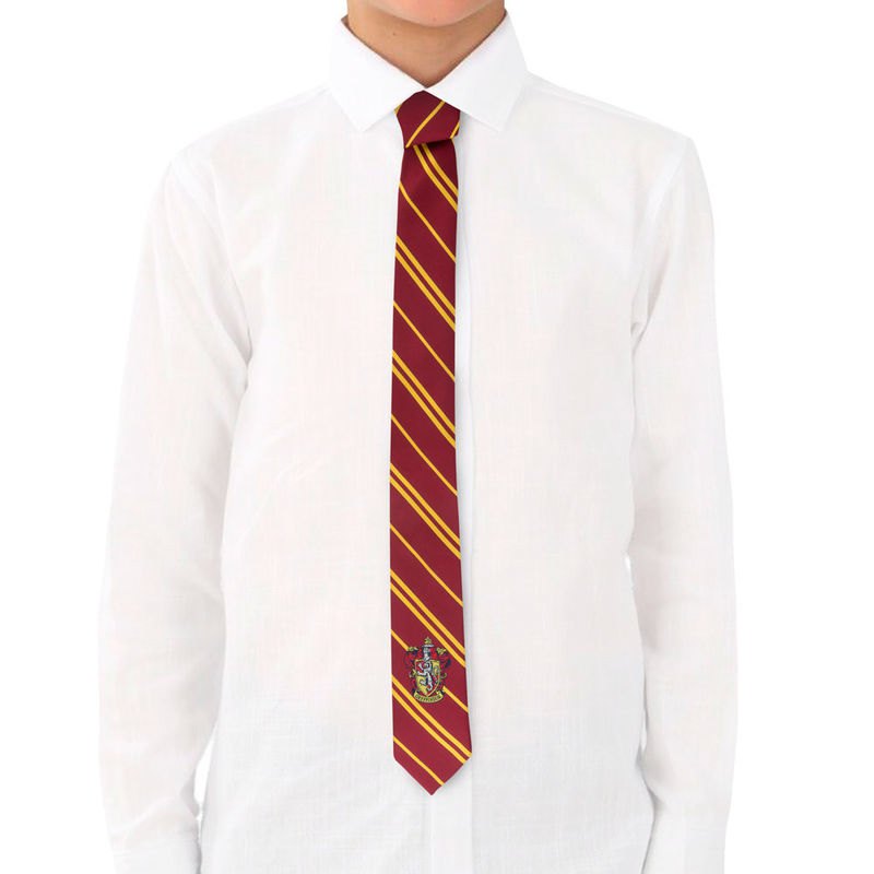 Cinereplicas Harry Potter Dziecięcy Krawat Z Tkanym Logo Gryffindor