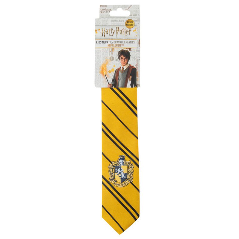 Cinereplicas Cravate Enfant à Logo Tissé Poufsouffle Harry Potter