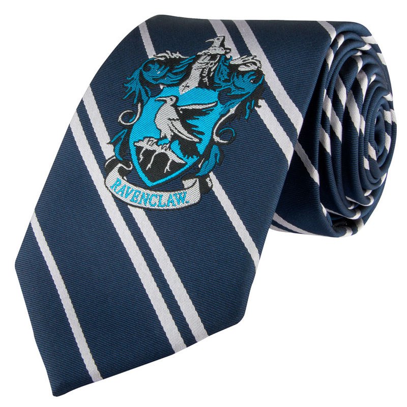 cinereplicas-corbata-infantil-ravenclaw-harry-potter-logo-tejido