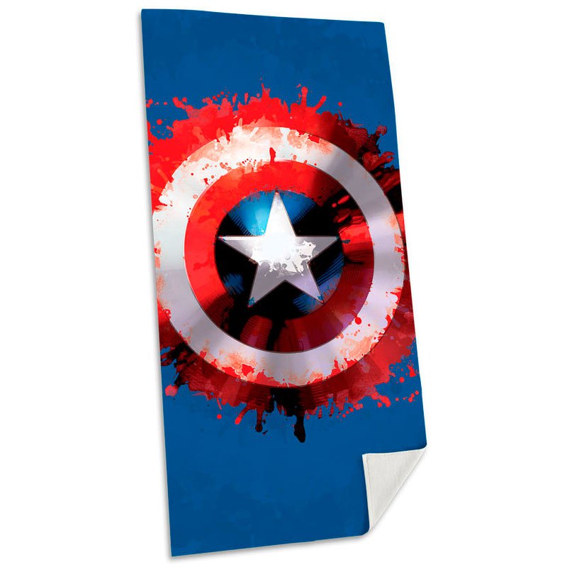Kids licensing Marvel Captain America Cotton Beach Towel Multicolor| Kidinn