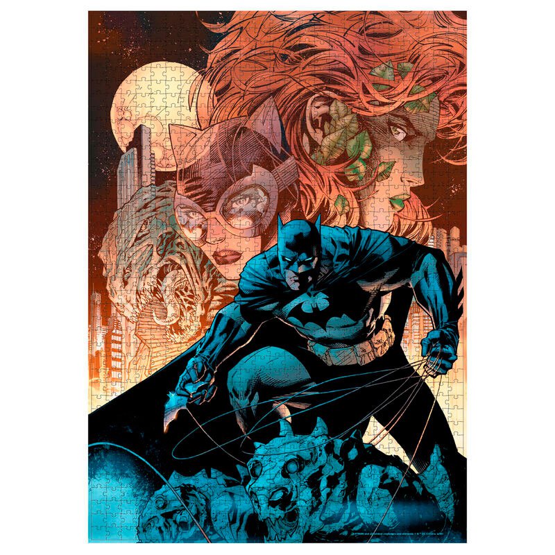 24106 SDToys Puzzle 1000 Teile DC Comics Batman Catwoman 
