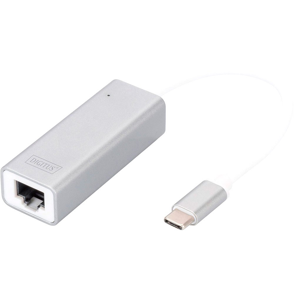 Egoïsme Vruchtbaar Phalanx Digitus USB Type C 3.0 Gigabit Ethernet Adapter Grey | Techinn