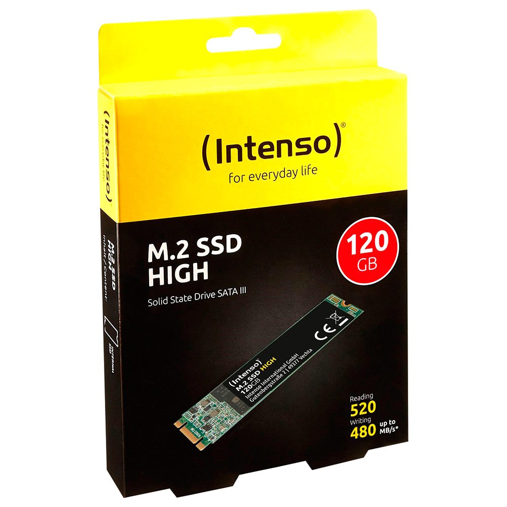 Intenso Harddisk M.2 SSD HIGH Sata 3 120GB