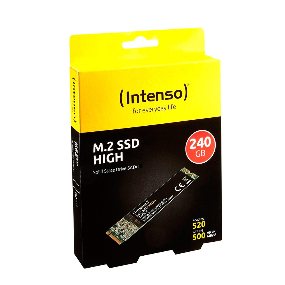 Intenso 하드 드라이브 M.2 SSD HIGH Sata 3 240GB