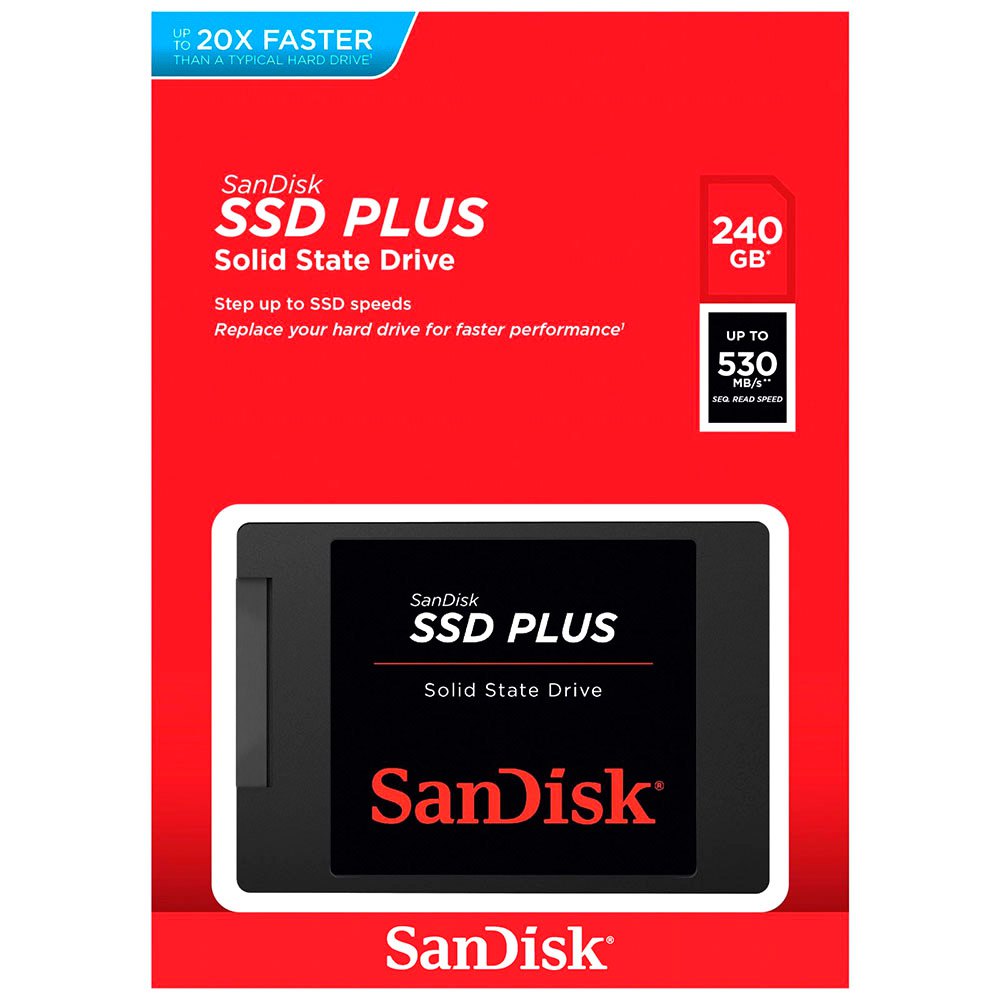 SDSSDA-240G-G26 SanDisk SSD PLUS 240GB Solid State Drive 