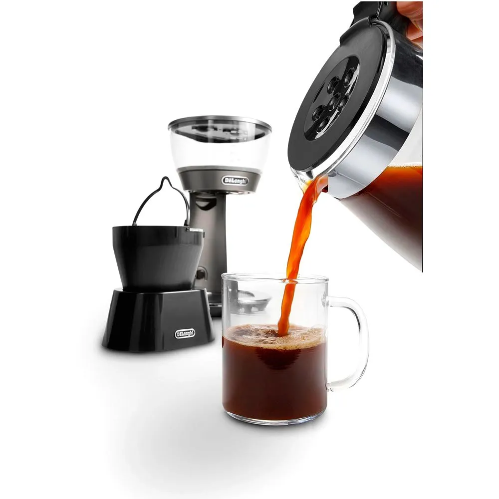 Delonghi ICM 17210 drip coffee maker Brown | Techinn