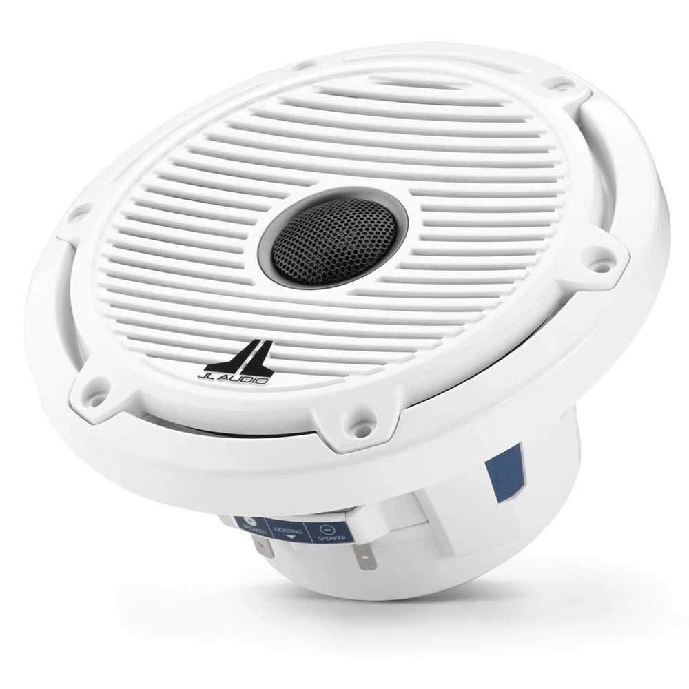 Jl audio M6-650X-C-GWGW-I M6 Marine Coaxial With Transflective LED Lighting Classic Grille