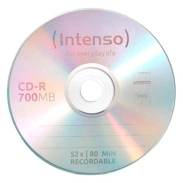 Intenso Hastighet CD-R 700MB 52x 10 Enheter