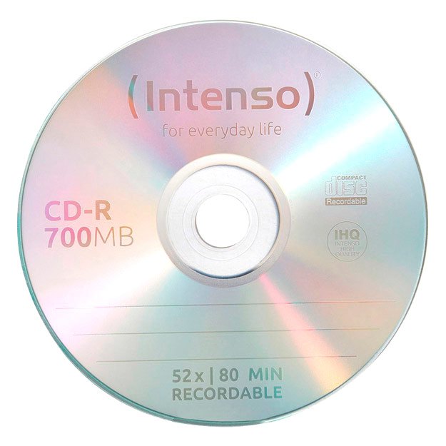 Intenso Hastighet CD-R 700MB 52x 100 Enheter